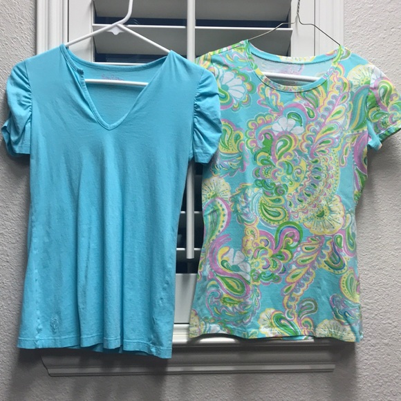 Lilly Pulitzer Tops - 2 Lilly Pulitzer tops size xs